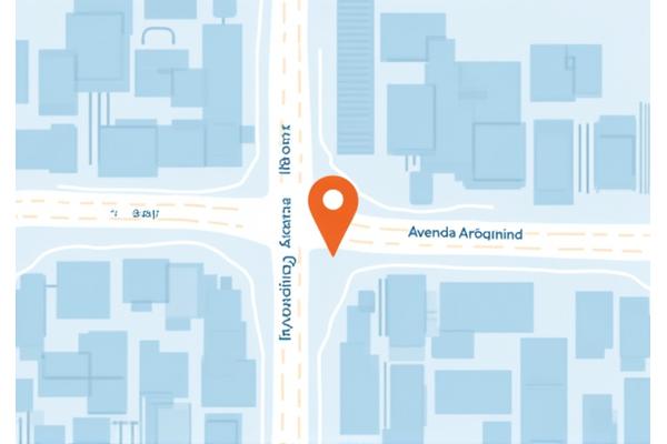 Mapa de la ubicación de Onda Libre Conexión en Santiago, Chile